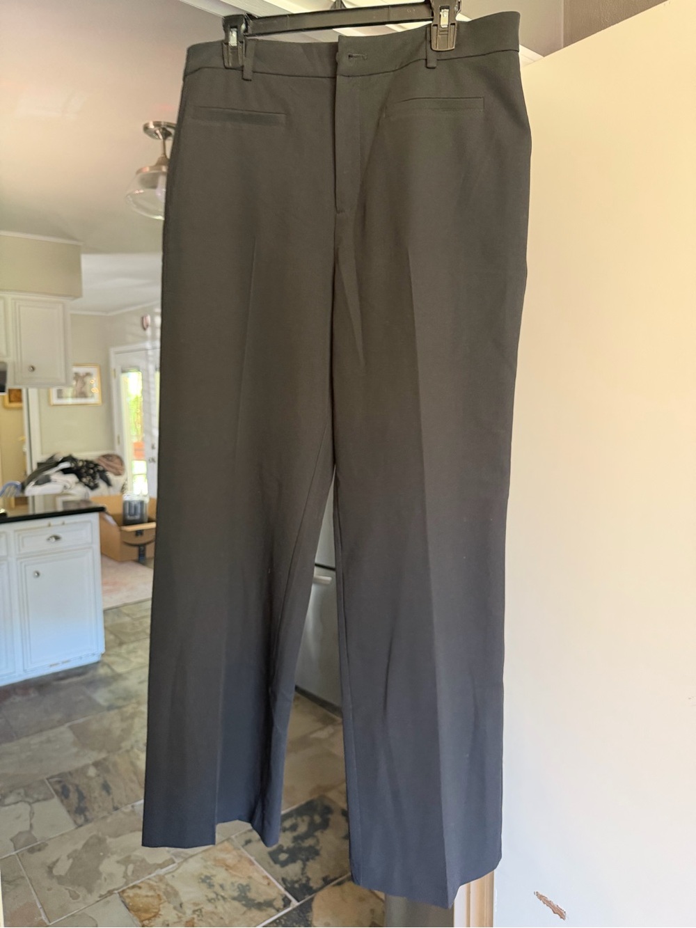 Elodie Straight Dress Pants - Black